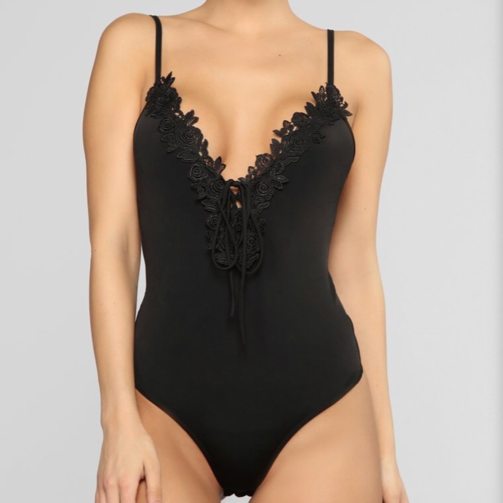 Lace Up Bodysuit
